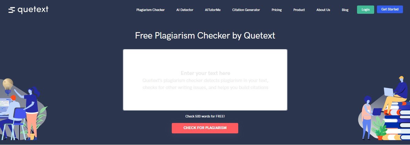 free plagiarism checker - quetext.com